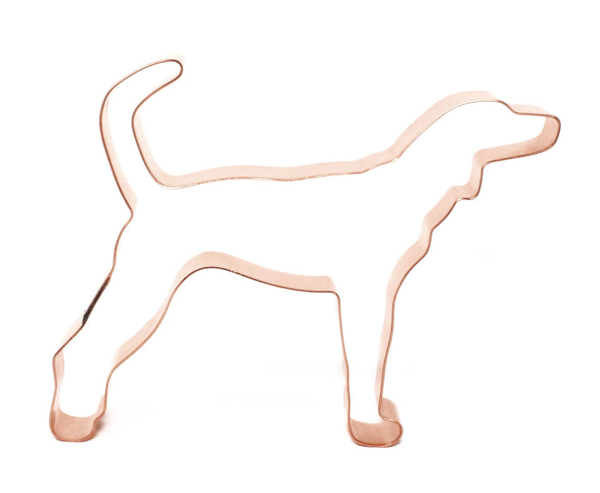 Copper Plott Hound Cookie Cutter - Dog Cookie Cutter, 4.5 x 4 Inches, Made in USA