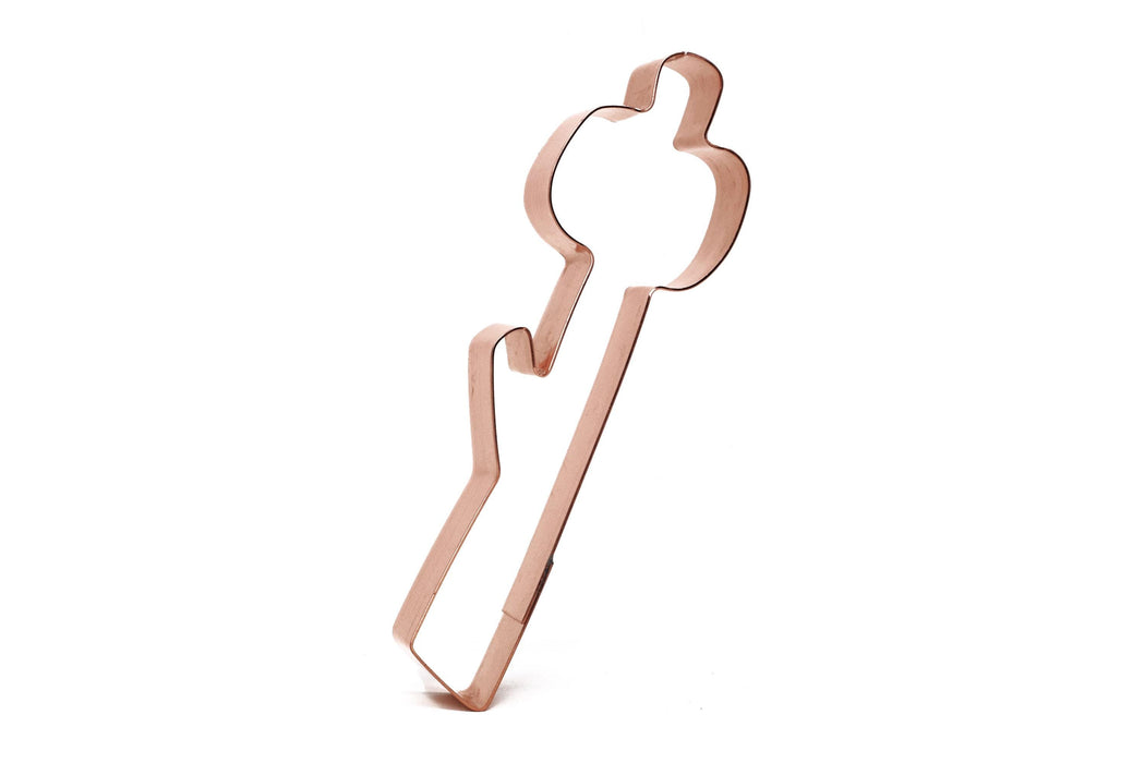 Copper Marshmallow Stick Cookie Cutter - Camping Cookie Cutter, 5 x 1.5 Inches, Made in USA
