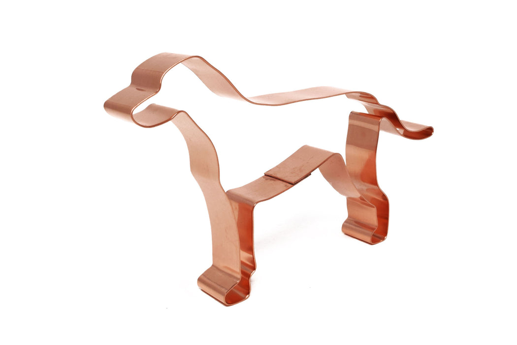 Copper Rhodesian Ridgeback Cookie Cutter,  Dog Cookie Cutter, 6 x 3.75 inches, Made in USA