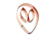 Simple Alien Face Copper Cookie Cutter Set ~ Handcrafted by The Fussy Pup - The Fussy Pup - 