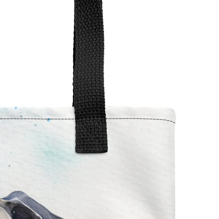 Great Dane Tote Bag – Watercolor Canvas Shopping Bag - The Fussy Pup - Tote Bag