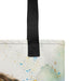 Collie Tote Bag – Watercolor Collie Canvas Bag, 15x15 with Black Handles - The Fussy Pup - 