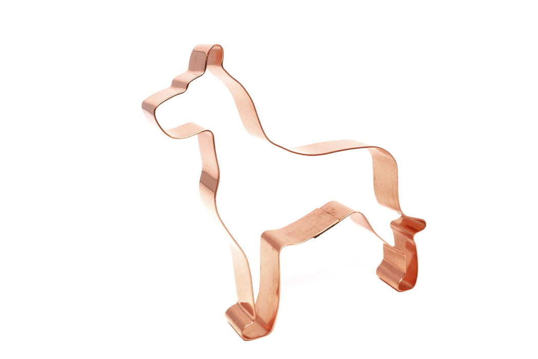 Copper Great Dane Cookie Cutter - Dog Breed Cookie Cutter, 4.5 inches, Made in USA