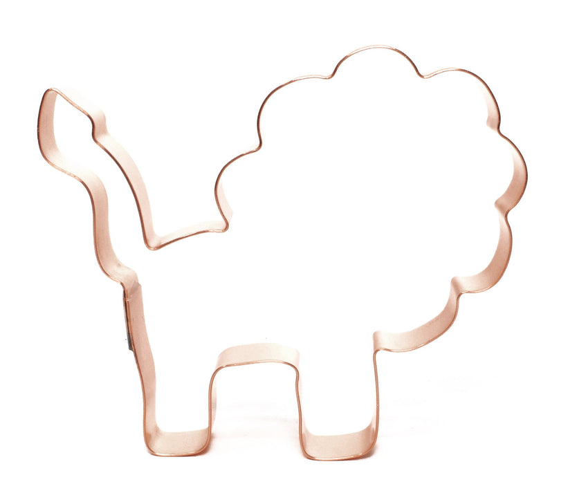 Copper Lion Cookie Cutter - Animal Cookie Cutter, 4.5 x 4 Inches, Made in USA