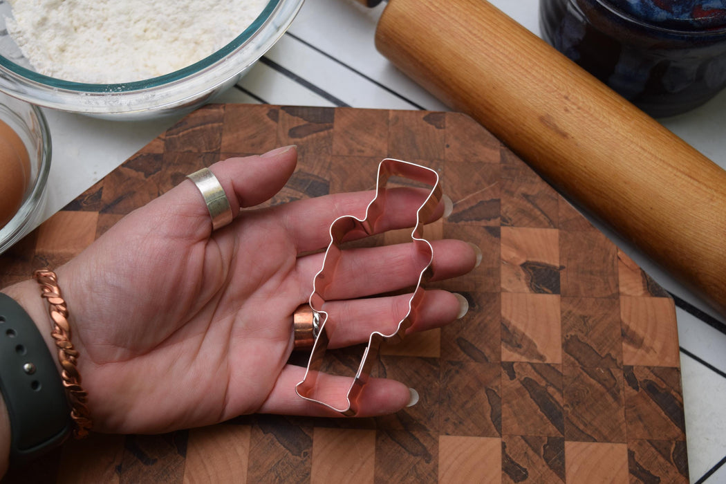 Copper Nutcracker Cookie Cutter - Christmas Cookie Cutter  - Made in USA