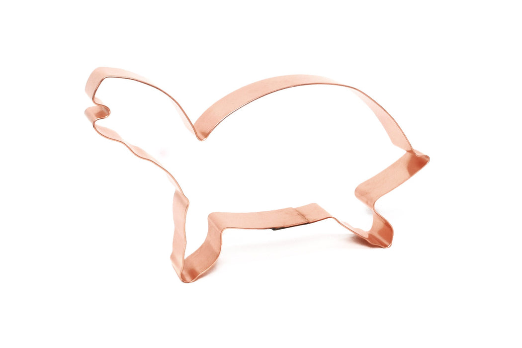 Copper Turtle Cookie Cutter - Animal Cookie Cutter, 5.5 x 3 Inches, Made in USA