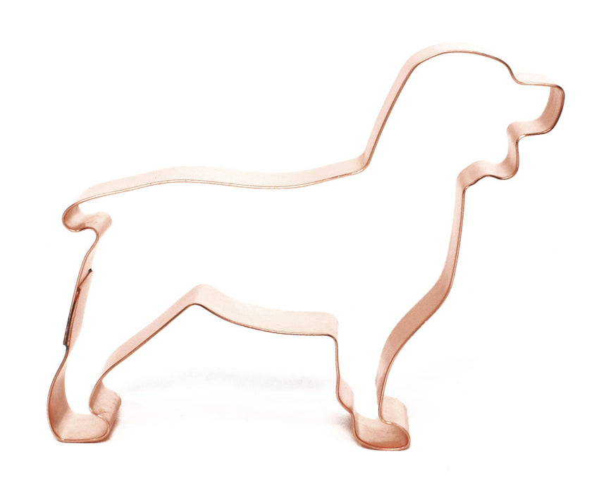 Copper Boykin Spaniel Cookie Cutter - Dog Breed Cookie Cutter, 4.5 x 3.5 Inches, Made in USA