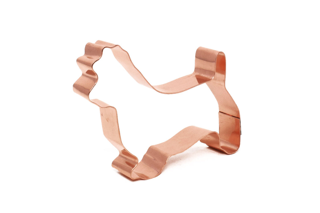 Small Copper Australian Terrier Cookie Cutter - Dog Cookie Cutter, 3.75 x 2.75 inches, Made in USA
