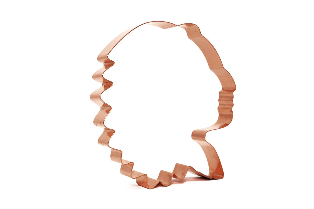 Copper Headdress Cookie Cutter, Made in USA