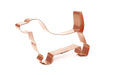 Basset Hound Cookie Cutter – Copper – 4.75 Inch - The Fussy Pup - Cookie Cutter