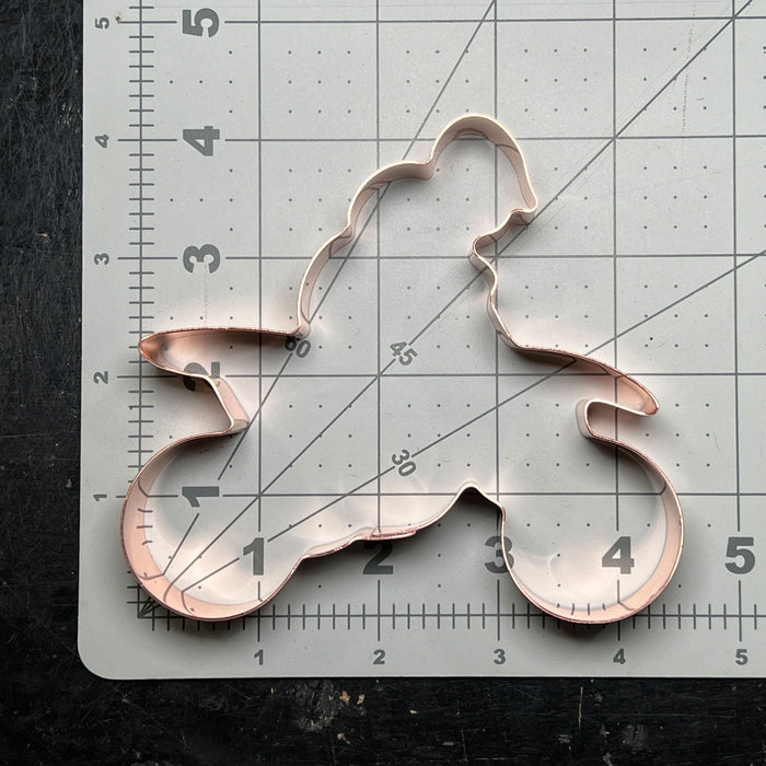 Copper Dirt Bike Racer Cookie Cutter, Sports Cookie Cutter, 4.5 x 4 inches, Made in USA