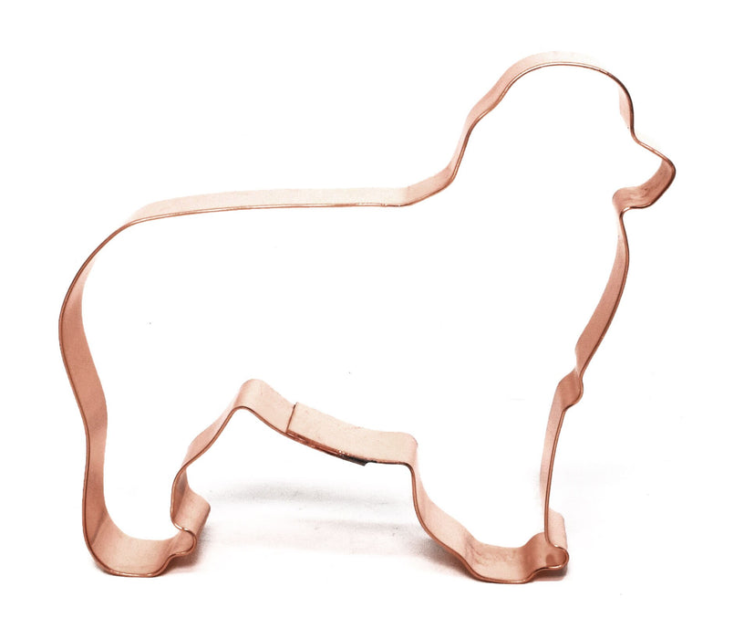 Copper Australian Shepherd Cookie Cutter, Dog Cookie Cutter 4.25 x 3.75 inches, Made in USA