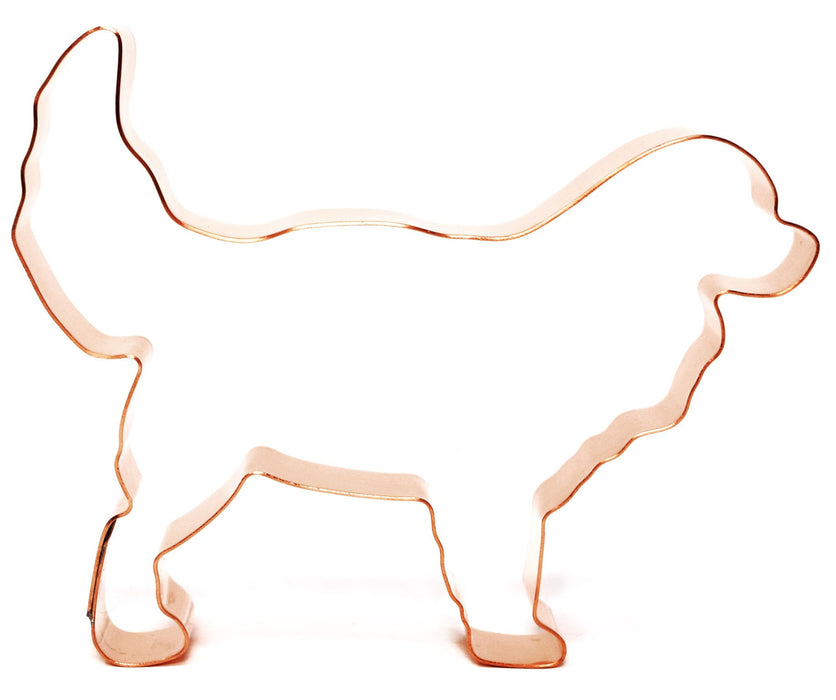 Copper Nova Scotia Duck Tolling Retriever Cookie Cutter, Dog Cookie Cutter 5 x 3.75 inches, Made in USA