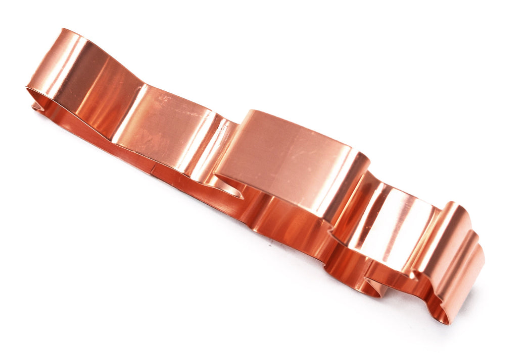 Copper Biplane Cookie Cutter, Airplane Cookie Cutter, 5 x 2.25 inches, Made in USA