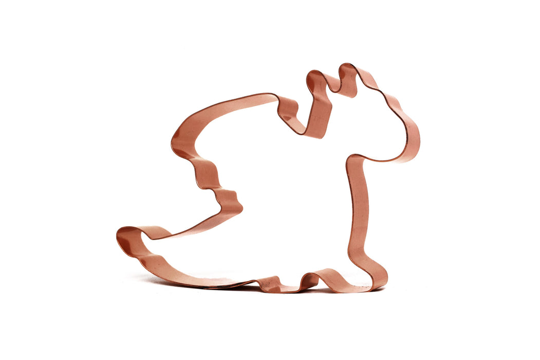 Copper Dragon Cookie Cutter - Mythical Cookie Cutter, 5.25 x 3.5 Inches, Made in USA
