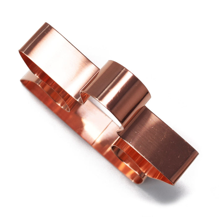 Copper Puzzle Piece Cookie Cutter – Classic Game Piece Design (3.25 x 4.25 inches)