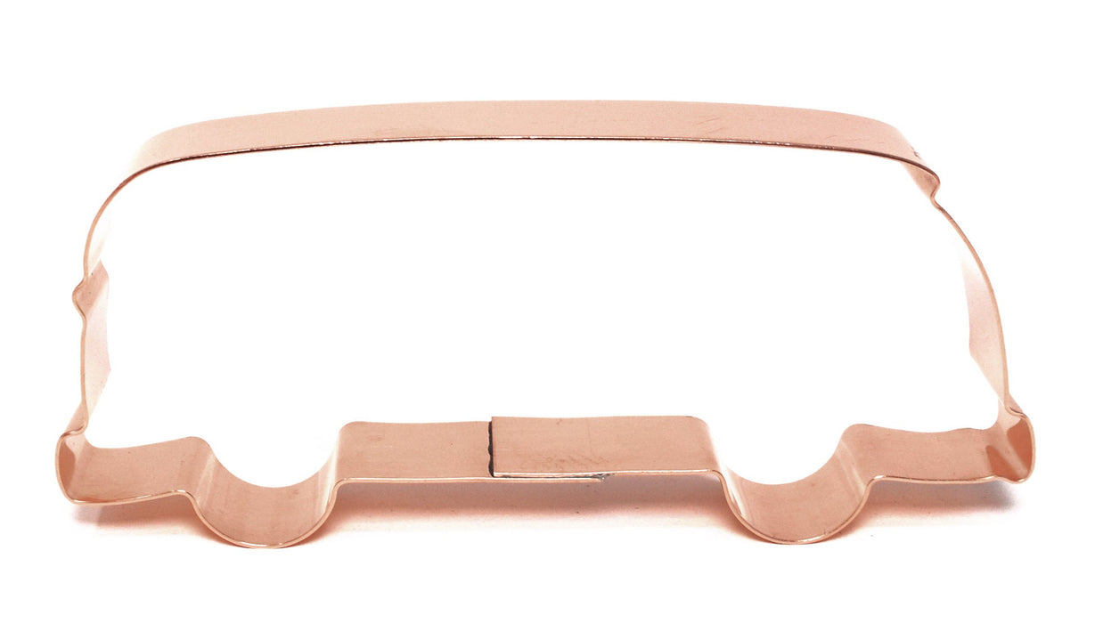 Copper Van Bus Cookie Cutter, Vehicle Cookie Cutter, 4.5 x 3.5 inches, Made in USA