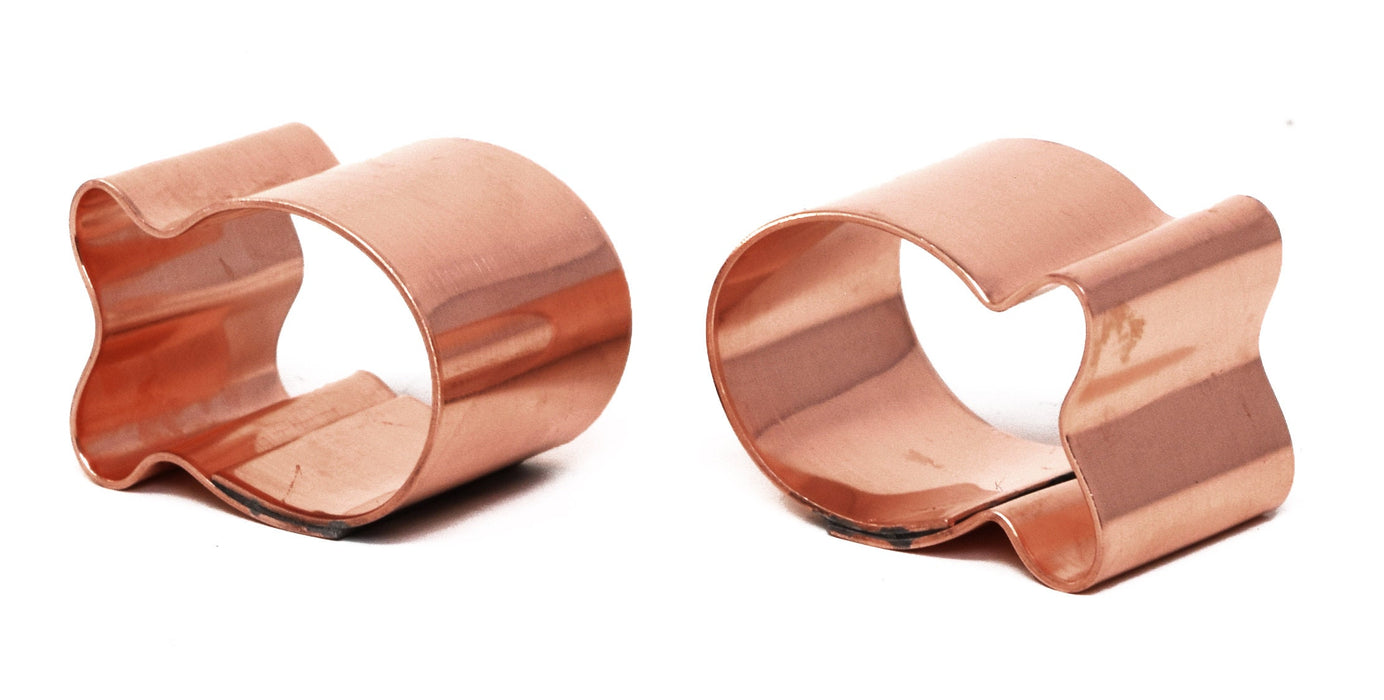 Solid Copper Goldfish Cookie Cutters – Fish Shape, USA Made (1 x 0.75 inches)