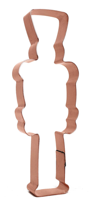 Copper Nutcracker Cookie Cutter - Christmas Cookie Cutter  - Made in USA