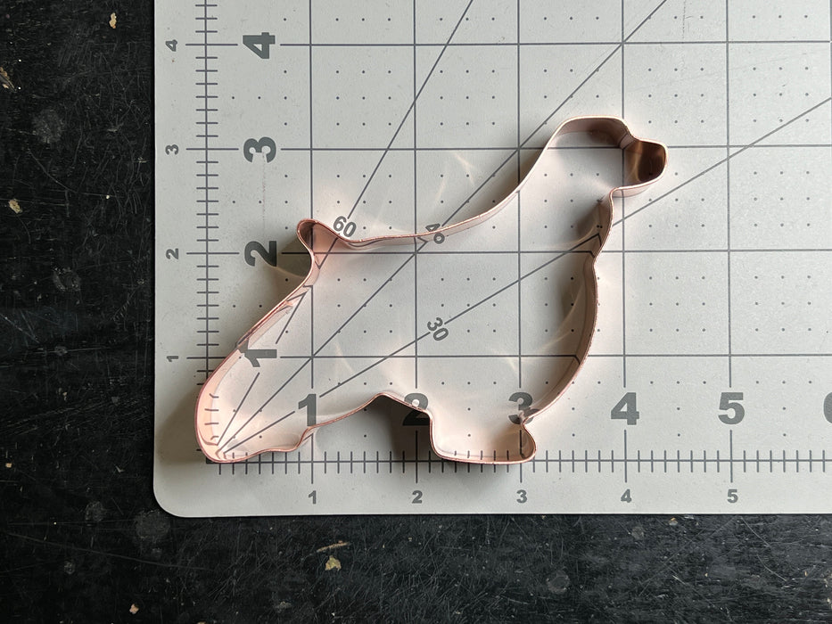 Copper English Springer Spaniel Dog Cookie Cutter, 4.25 x 3.25 inches, Made in USA