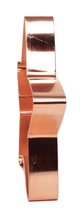 Copper Star Cookie Cutter, 4.5 inches, Made in USA