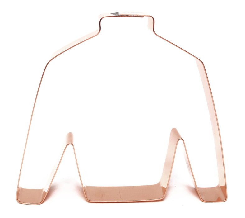 Copper Jockey Silks Cookie Cutter - Sports Design (4.5 x 4 inches) - Made in USA