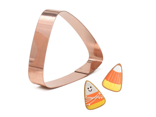 Candy Corn Halloween Cookie Cutter, 4 x 2.75 inches