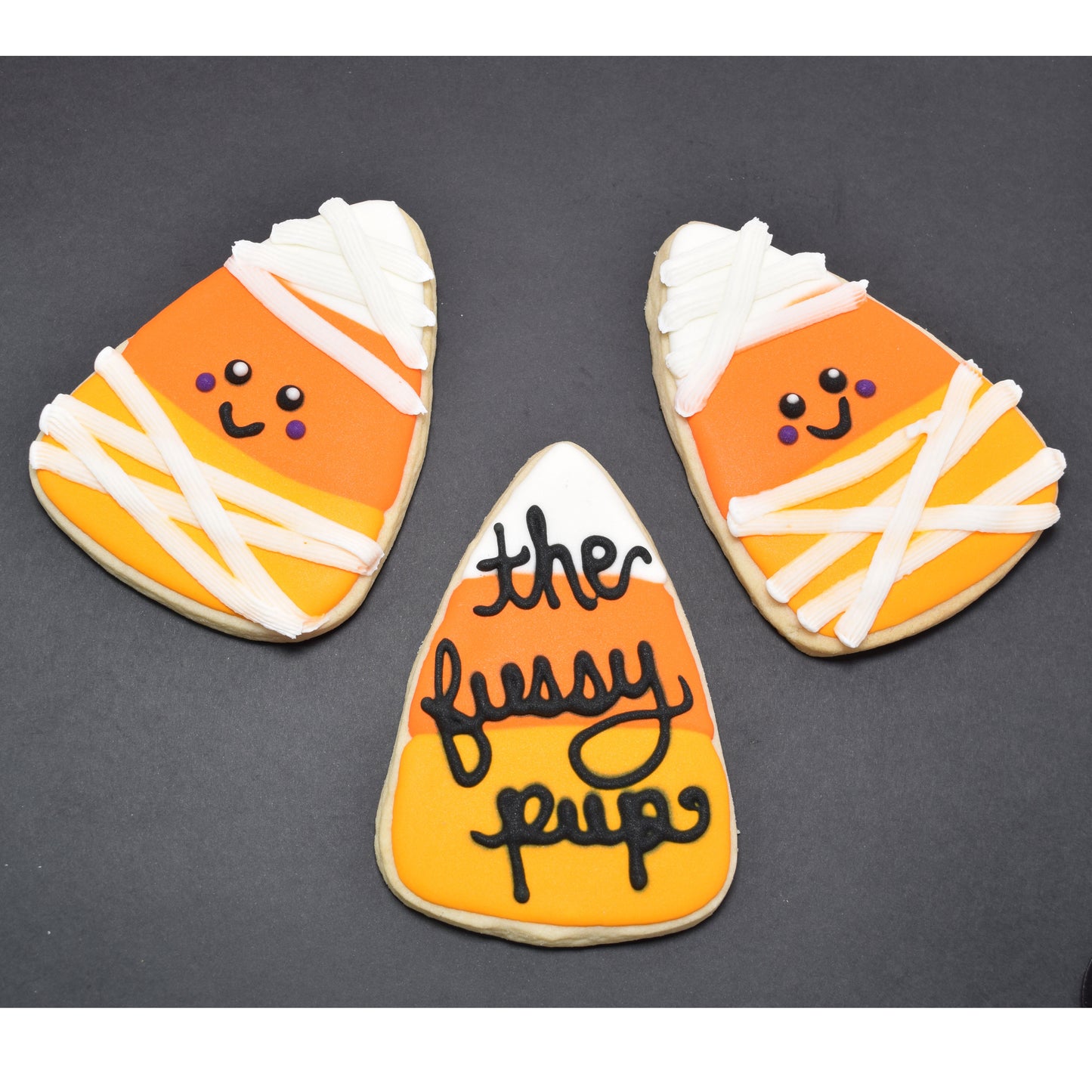 Candy Corn Halloween Cookie Cutter, 4 x 2.75 inches