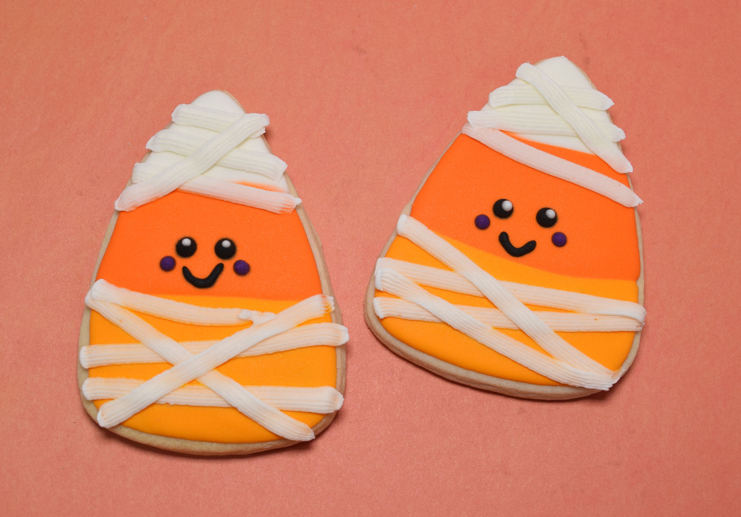 Candy Corn Halloween Cookie Cutter, 4 x 2.75 inches