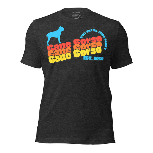 Retro Vibe Cane Corso t-shirt - The Fussy Pup - 
