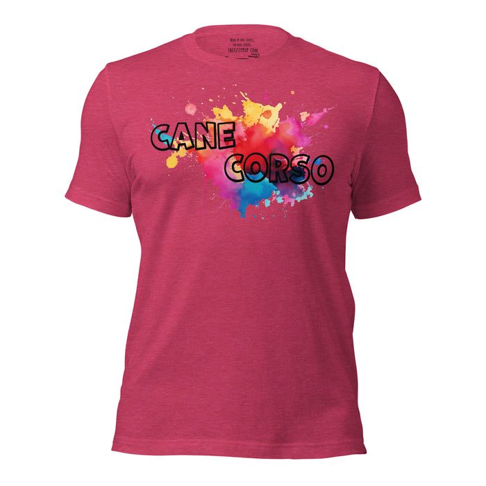 Cane Corso Splash t-shirt - The Fussy Pup - 