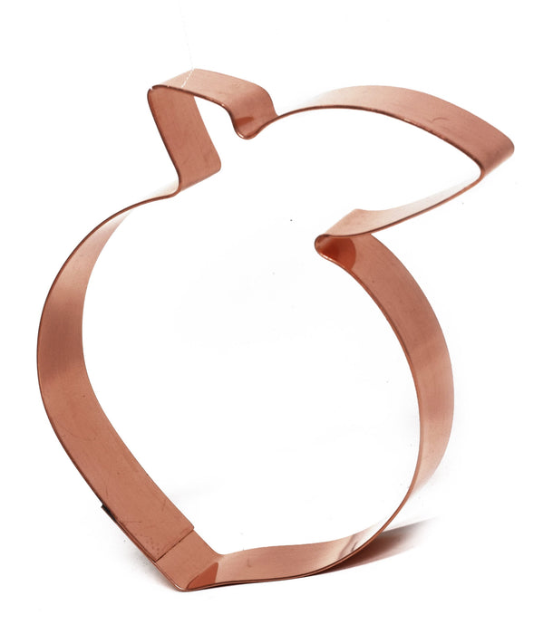Copper Peach Cookie Cutter - Fruit Cookie Cutter, 4 x 3.25 Inches, Made in USA