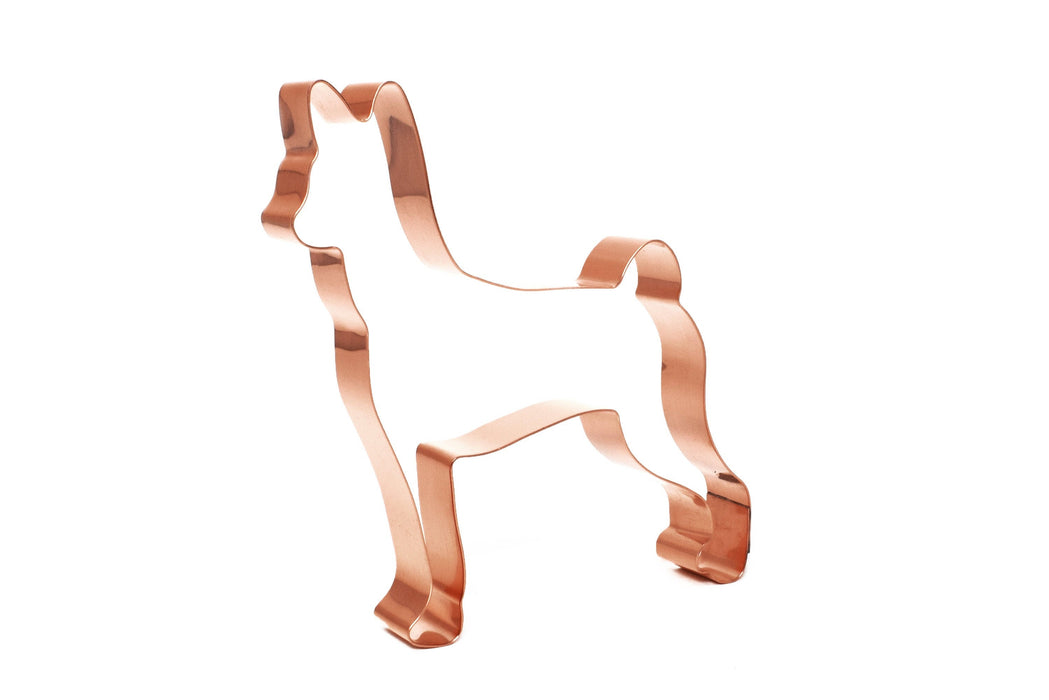 Copper Basenji Cookie Cutter - Dog Cookie Cutter, 4.75 x 4.5 inches, Made in USA
