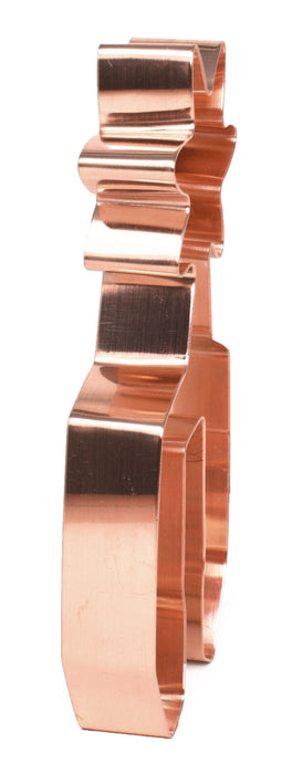 Copper Spur Cookie Cutter, 5 x 2.5 inches, Made in USA