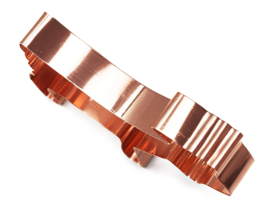 Copper Billy Goat Cookie Cutter, Animal Cookie Cutter, 4.25 x 4.25 inches, Made in USA