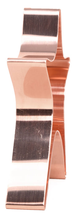 Copper Star Cookie Cutter - Christmas Cookie Cutter, 3.5 x 3 inches, Made in USA