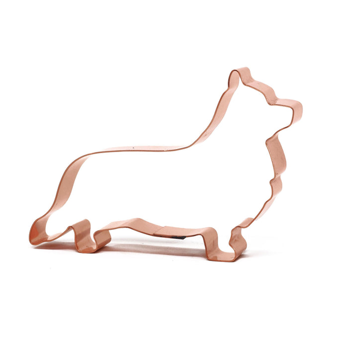 Copper Cardigan Corgi Cookie Cutter - Dog Design (5 x 3.25 inches) - Made in USA