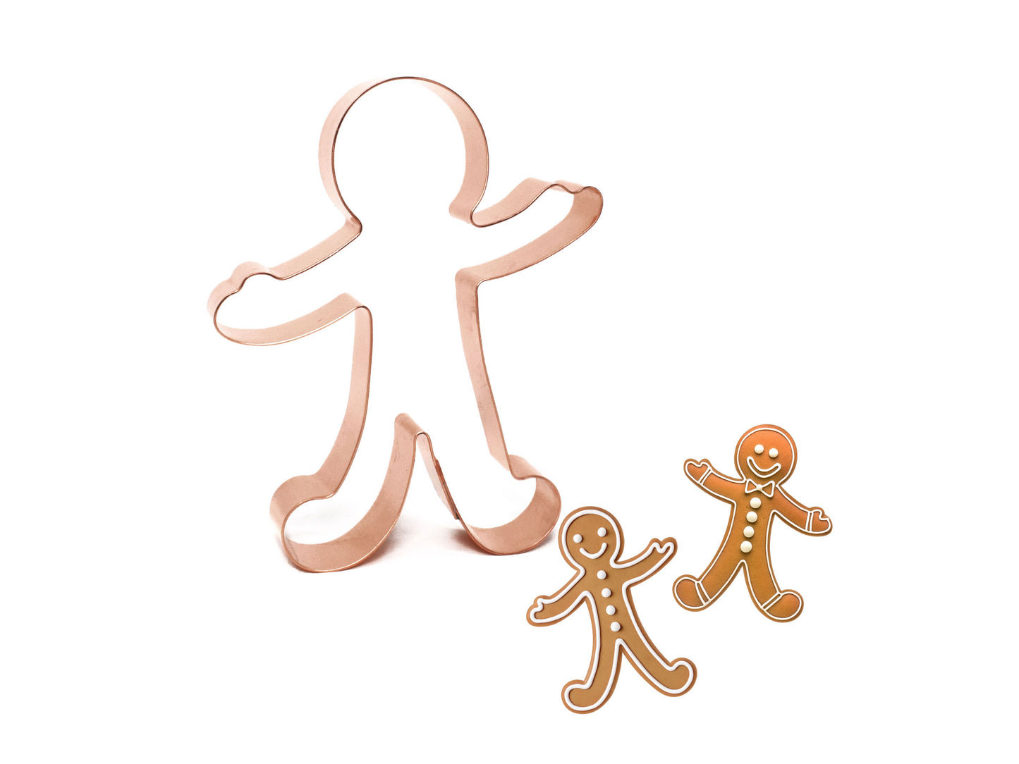 Christmas Gingerbread Man Cookie Cutter, 4x5 inches