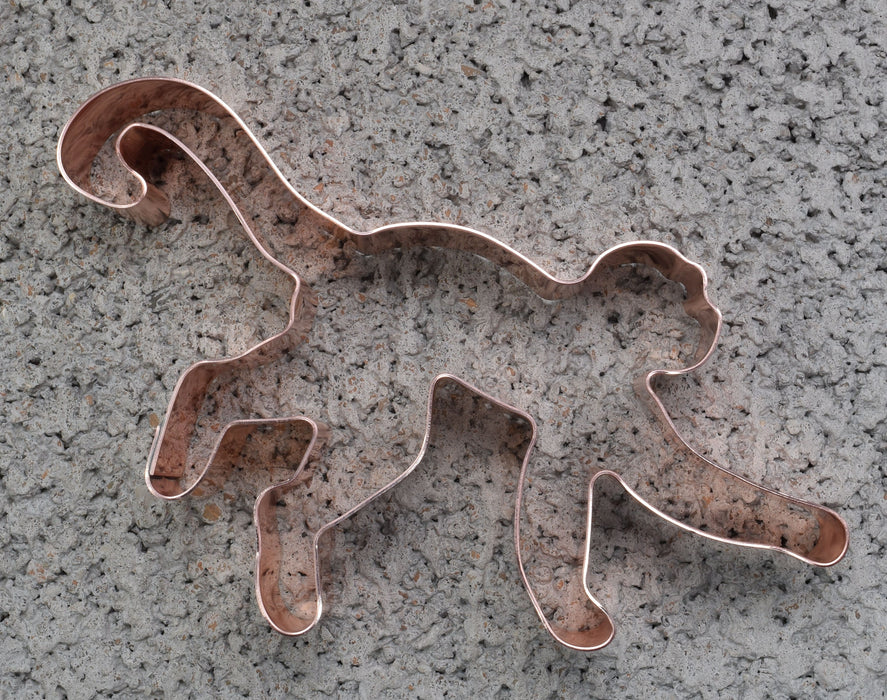 Copper Spider Monkey Cookie Cutter - Animal Cookie Cutter, 4 x 3 Inches, Made in USA