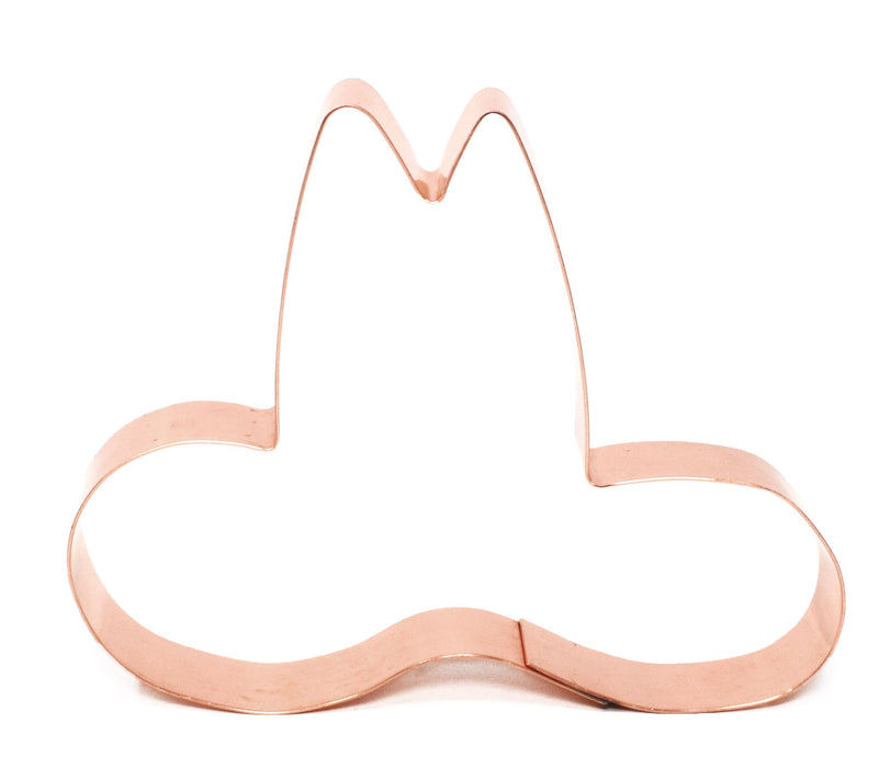 Copper Cowboy Hat Cookie Cutter, 5 x 4 inches, Made in USA
