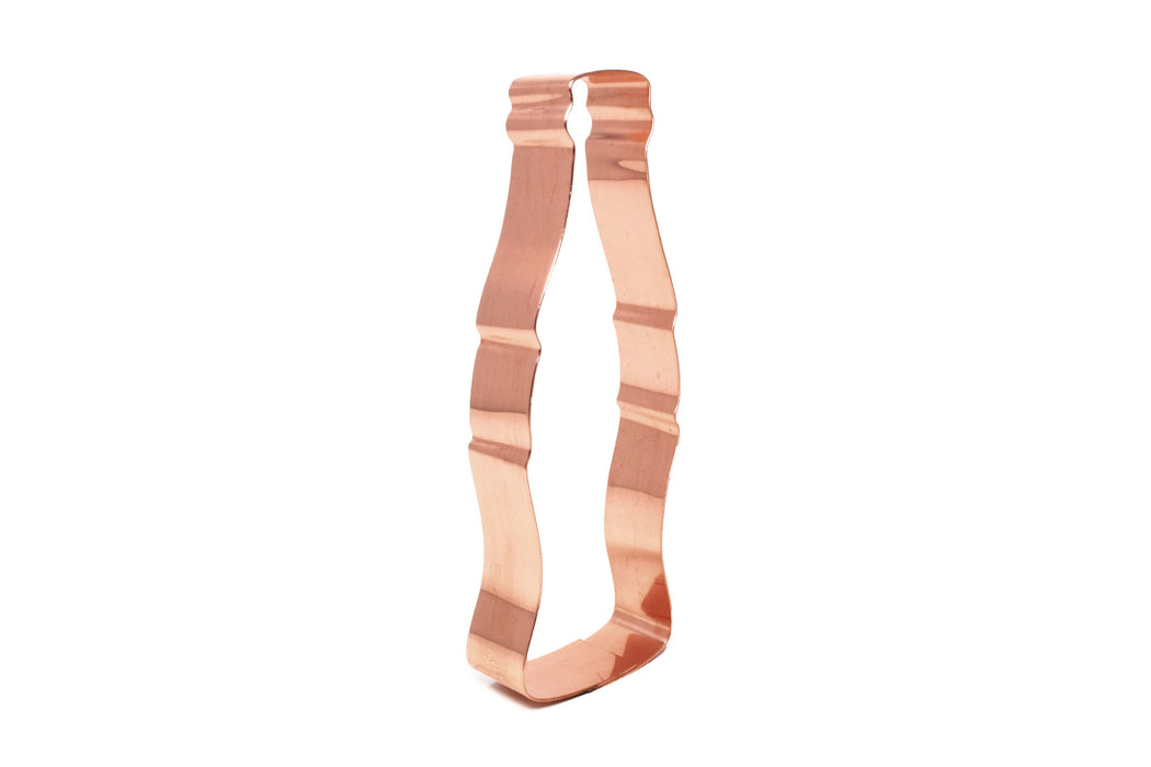 Copper Soda Bottle Cookie Cutter - Food Art Cookie Cutter, 5 x 1.75 Inches, Made in USA