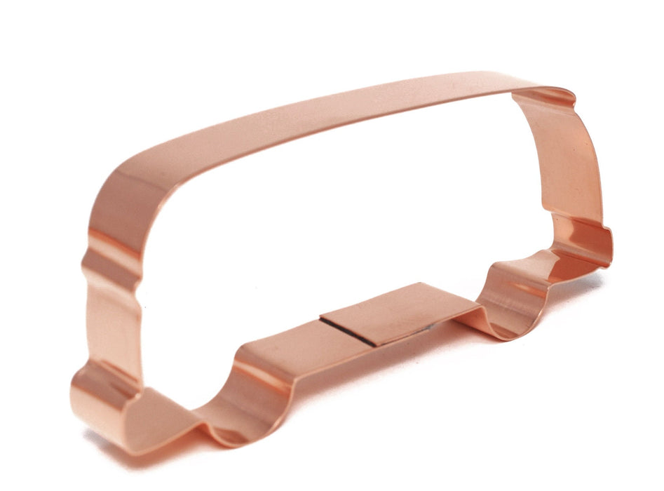 Copper Van Bus Cookie Cutter, Vehicle Cookie Cutter, 4.5 x 3.5 inches, Made in USA