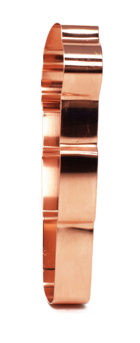 Copper To-Go Coffee Cup Cookie Cutter - Food Cookie Cutter, Made in USA
