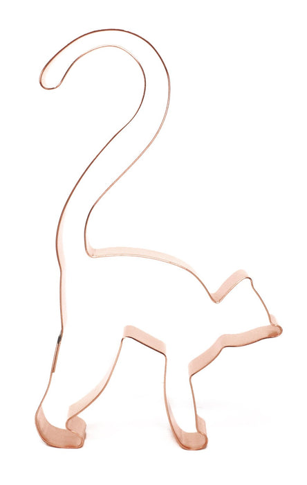 Copper Ring Tailed Lemur Cookie Cutter, Animal Cookie Cutter, 6 x 3.5 inches, Made in USA
