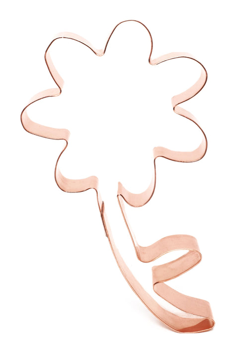 Copper Black-eyed Susan Cookie Cutter - Flower Cookie Cutter, 5 Inches, Made in USA