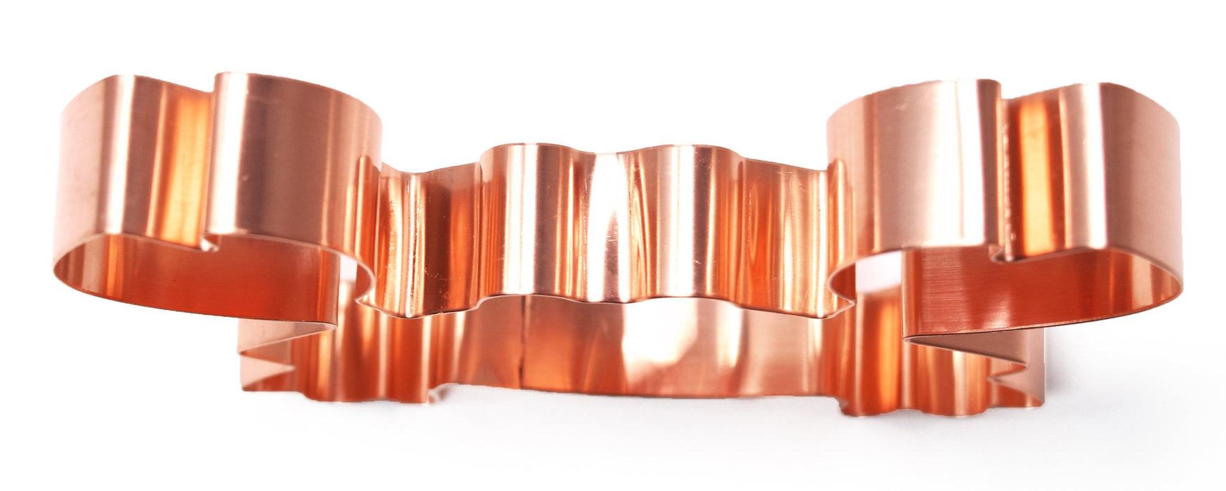 Copper Crab Cookie Cutter - Beach Cookie Cutter (4.75 x 4 inches) - Made in USA