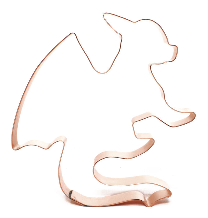 Copper Dragon Cookie Cutter - Mythical Creature Cookie Cutter, 4.5 x 4.75 Inches, Made in USA