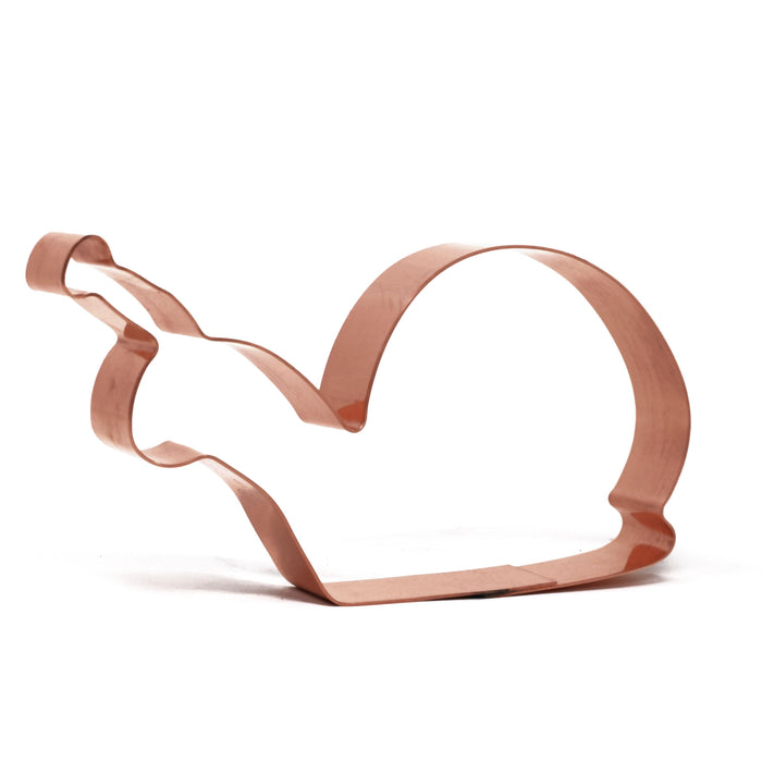 5 Inch Copper Snail Cookie Cutter - Garden Cookie Cutter, Made in USA