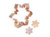 Elegant Snowflake Christmas Cookie Cutter 4 X 3.5 inches - The Fussy Pup - Cookie Cutter