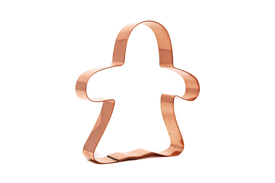4 inch Copper Ghost Cookie Cutter - Halloween Cookie Cutter, Made in USA